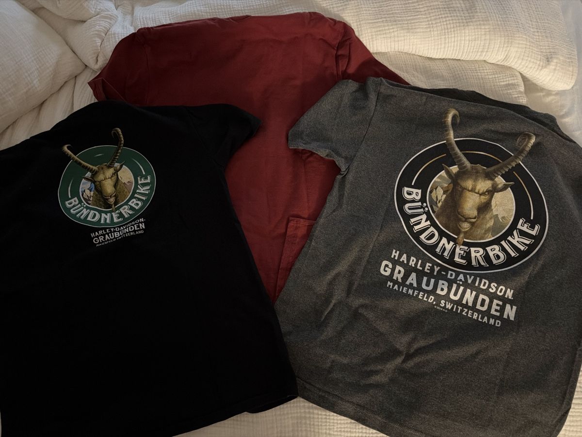 Harley-Davidson Lotti di vestiti: 3er Set Harley Davidson T-Shirts – Usato da Pfäffikon SZ venduto da Pikn 1