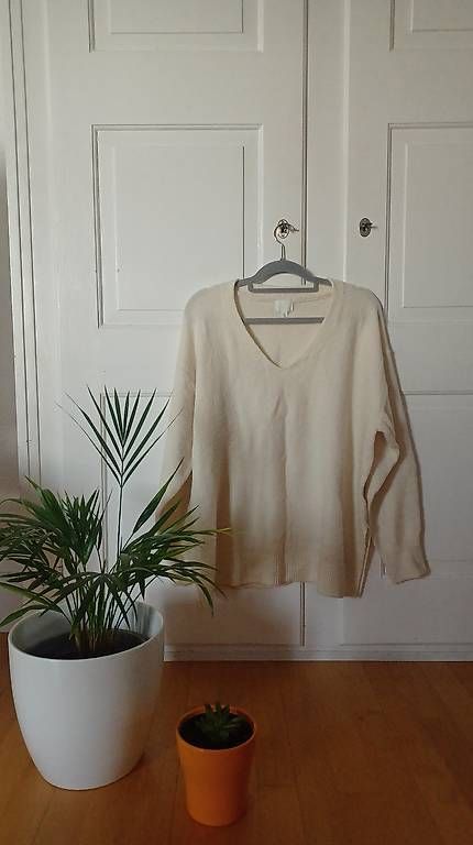 Pulls & Sweat-shirts: H&M Strickpullover Gr. L  Creme | Sehr warm  – D'occasion à Burgdorf par Damlaf_9
