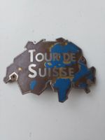 Steuerkopfschild Emblem Tour de Suisse Fahrrad Velo Mofa