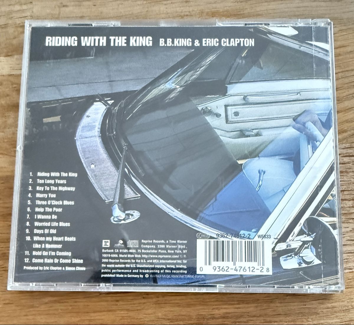 CD: CD Eric Clapton B.B. King Riding With The King  Blues – Usato da Goldach venduto da Messerguru 1