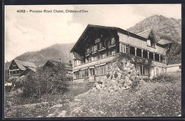 Chateau-d'Oex, Hotel Pension Riant Chale