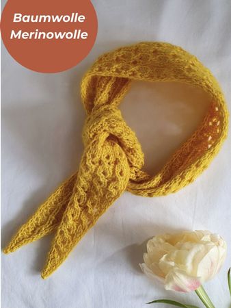 Mini scarf, Strickschal, Handgestrickt, Unikat, Geschenk
