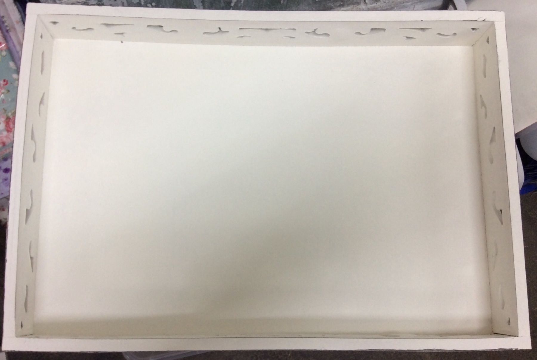 Tablet PC: Shabby - Holztablett romantisch – Nuovo (secondo la descrizione) da Kesswil venduto da Nicole220870 2