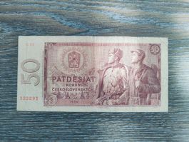 Tschechien 50 Kronen 1964 !!!!!!!