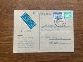 Alte Ansichtskarte DDR, Briefmarken 1983