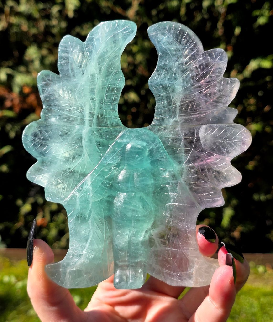 Minerali & Pietre curative: Fluorit Seraphim Engel 536g – Nuovo e nell'imballaggio originale da Matzingen venduto da Shay_Crystalz