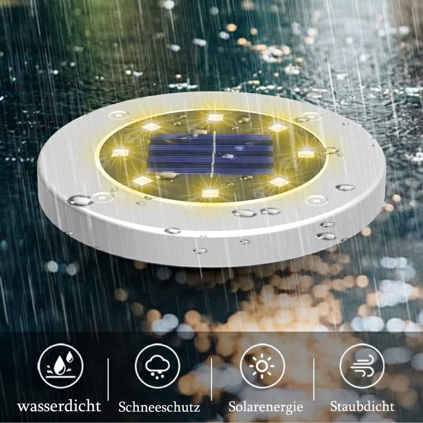 Lampade: Solar Bodenleuchten led garten leuchte – Nuovo (secondo la descrizione) da Thun venduto da nuonuoshop 2