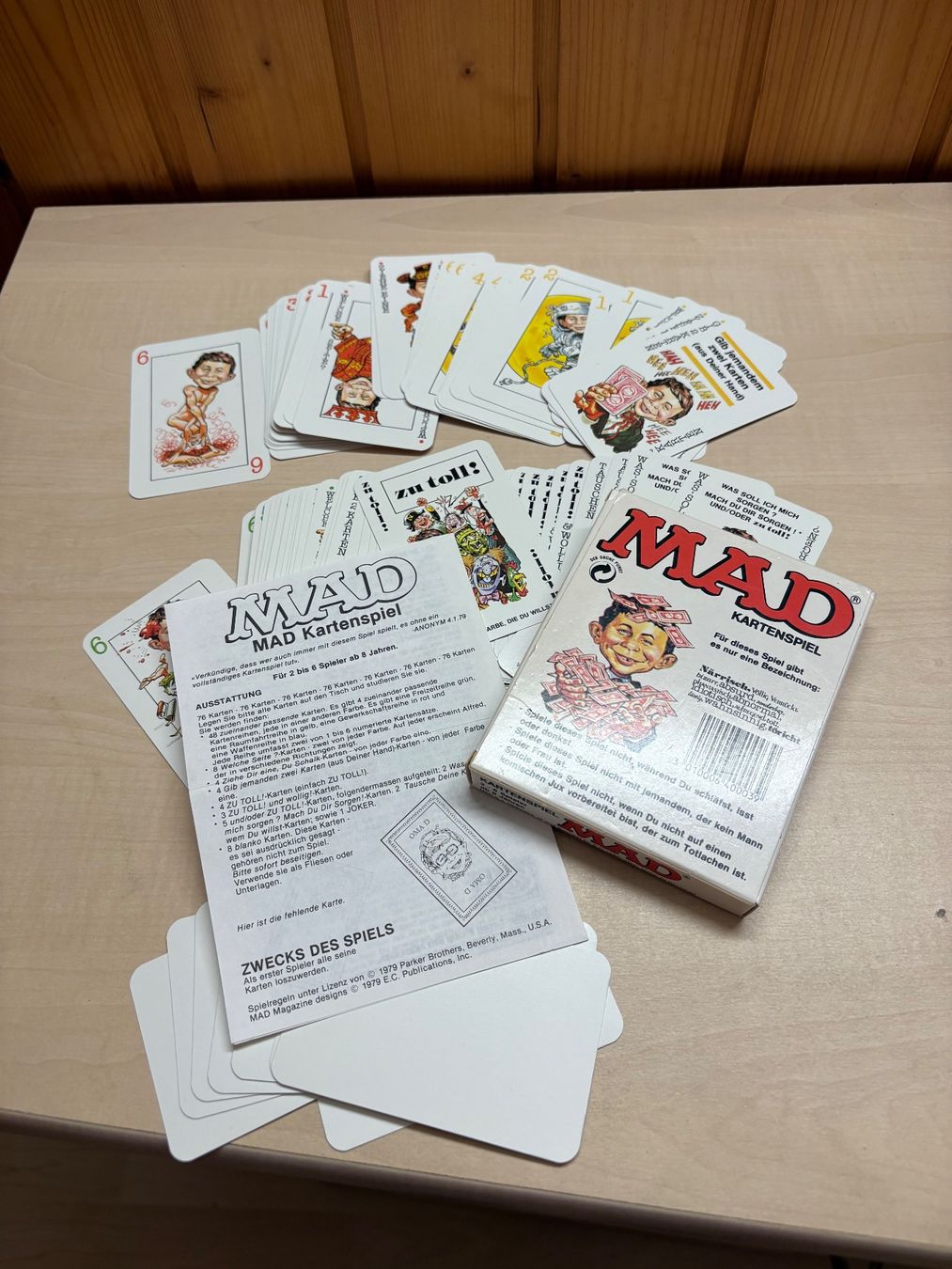Parker Spiele: MAD Kartenspiel von Parker – Gebraucht aus Rümligen von Sibill 3