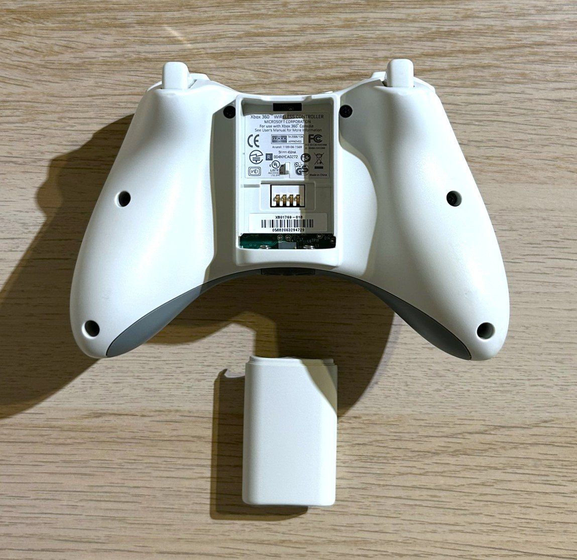 Microsoft Controller: Xbox 360 Wireless Controller Weiss – Usato da St. Gallen venduto da Alpine.Arcade 1
