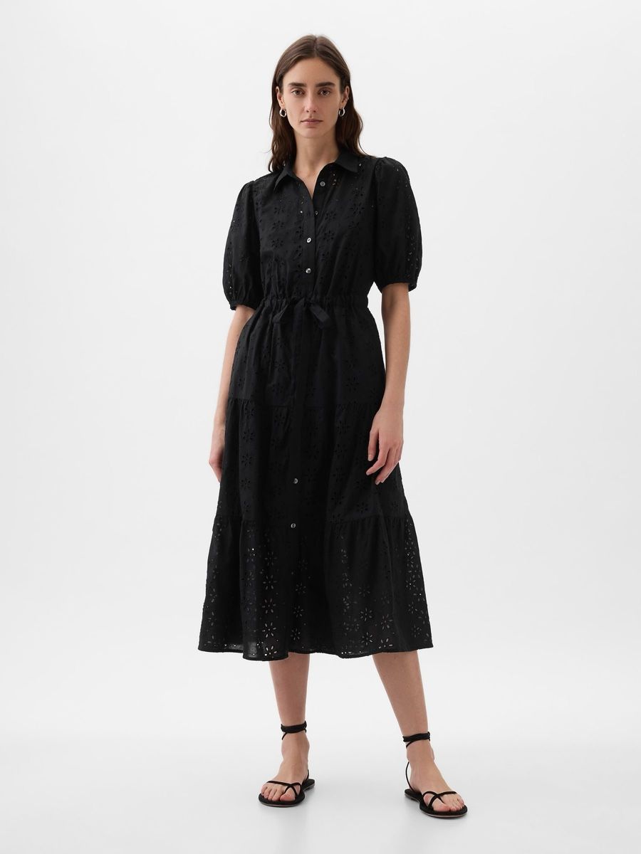 Gap Vestiti: GAP floral Kleid schwarz – Usato da Schaan venduto da kri_tsw8
