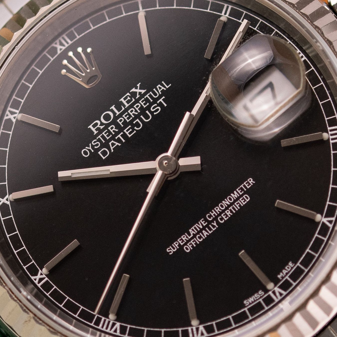 Rolex Orologi: Rolex Datejust 36 / 16234 / Black Dial / 2002 / Full Set – Usato da Luzern venduto da PrimeSwissTime 1