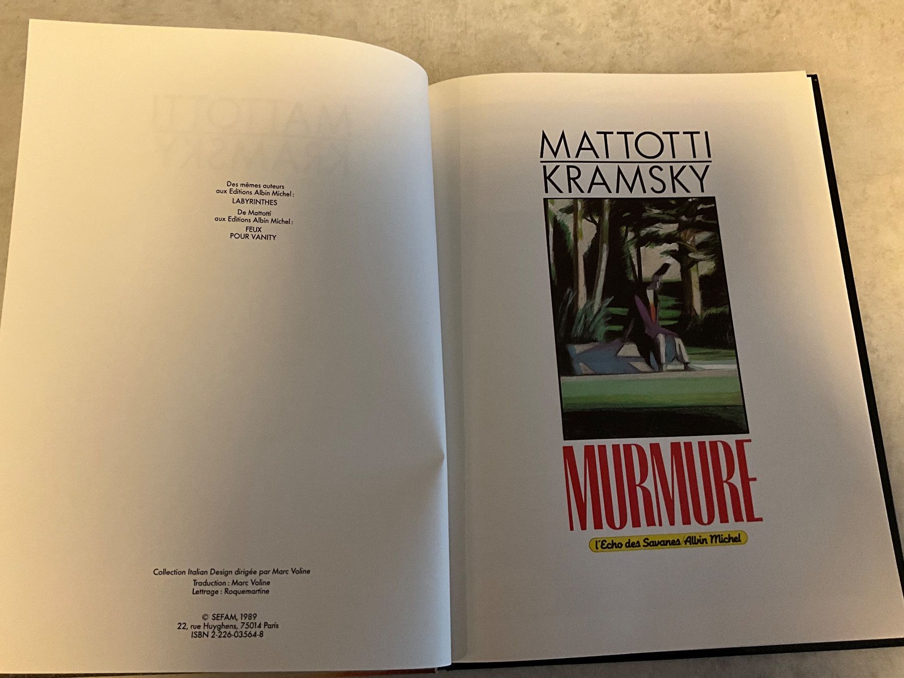 Fumetti: EO Murmure (Lorenzo Mattotti) – Usato da Agriswil venduto da Ueli03 1