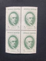 Argentinien 1938 4er-Block 3c Todestag Präsident ungebraucht