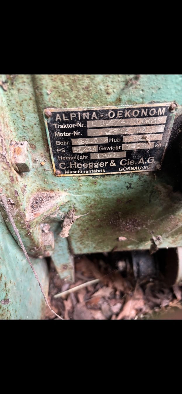 Alpina Alle Maschinen: Alpin Oekonom 1958 – Gebraucht aus Gossau ZH von Yumo1000 1