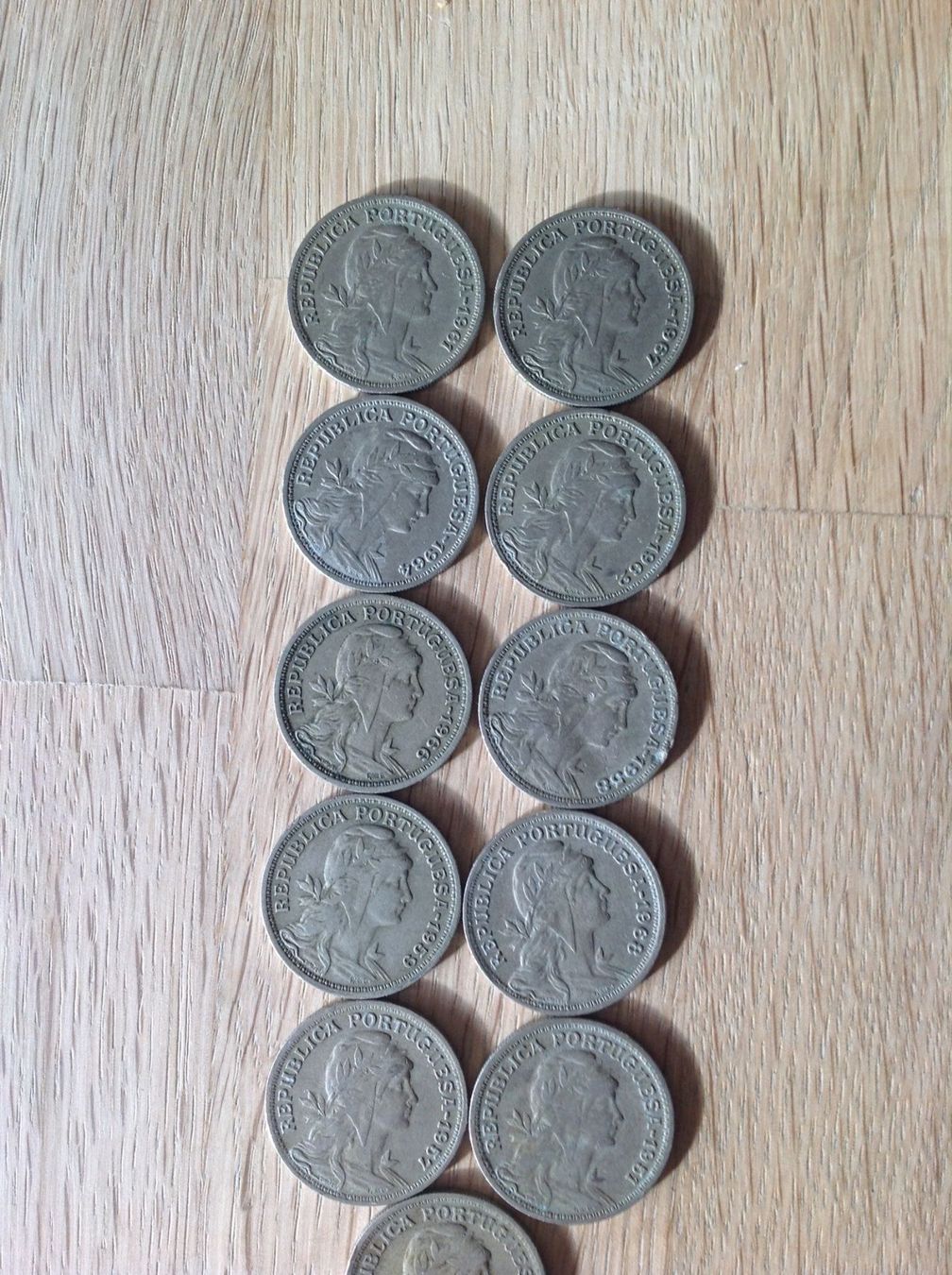 Tutti le monete: 11 pce de 50 centavos de Portugal TTB – Usato da Villars-sur-Glâne venduto da Graca03 4