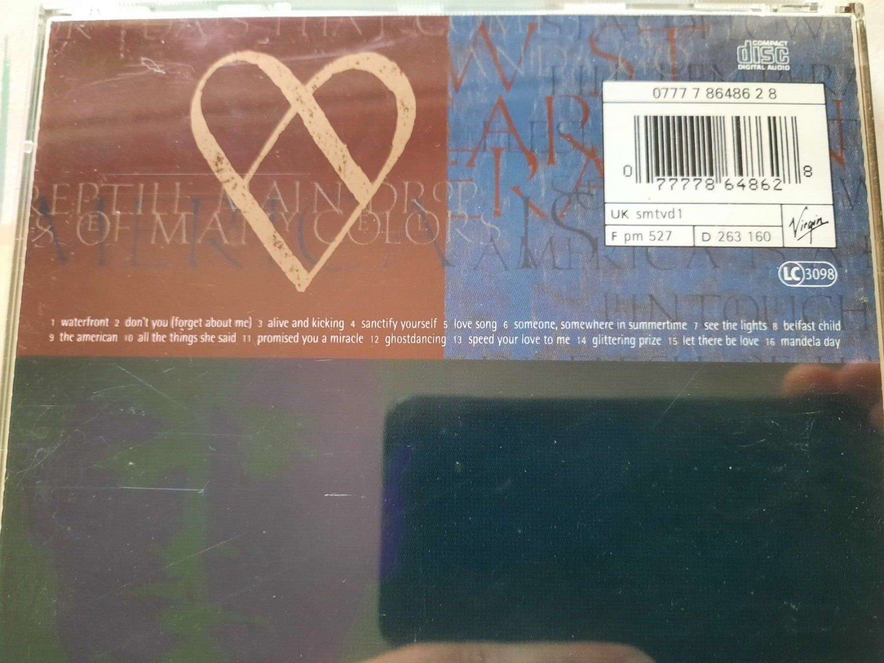 CDs: CD Simple Minds - Gliterring Prize - 81 - 92 – D'occasion à Pully par bro_n52j 2