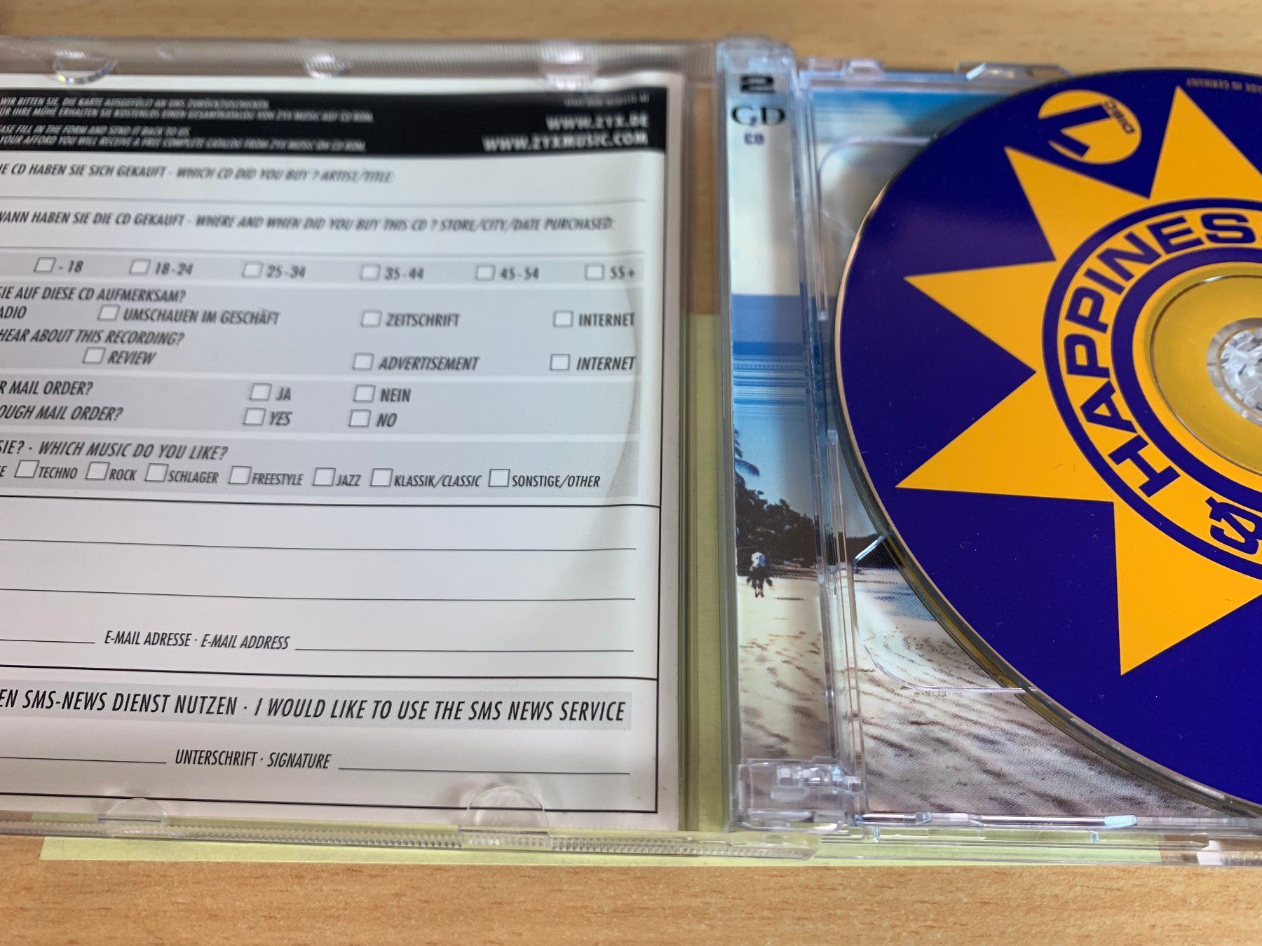 CD: Sunshine and Happiness - 2 CD – Usato da Rikon im Tösstal venduto da Alpenmutz 2