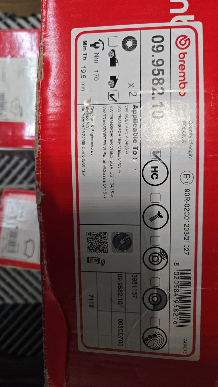 Toutes les pièces auto: Brembo Set VW T5 – Neuf avec emballage d'origine à Basel par MarioC01 2