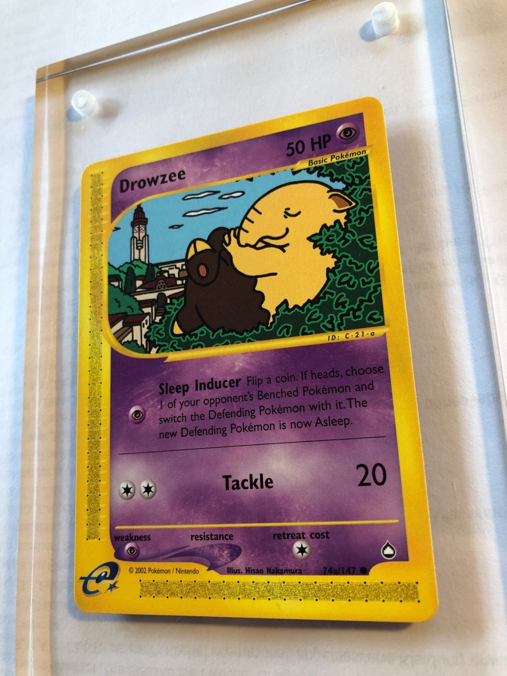 Sammelbilder & Trading cards: Drowzee Aquapolis - MINT - ab 1.- – Gebraucht aus Giubiasco von dan_pr8b 2