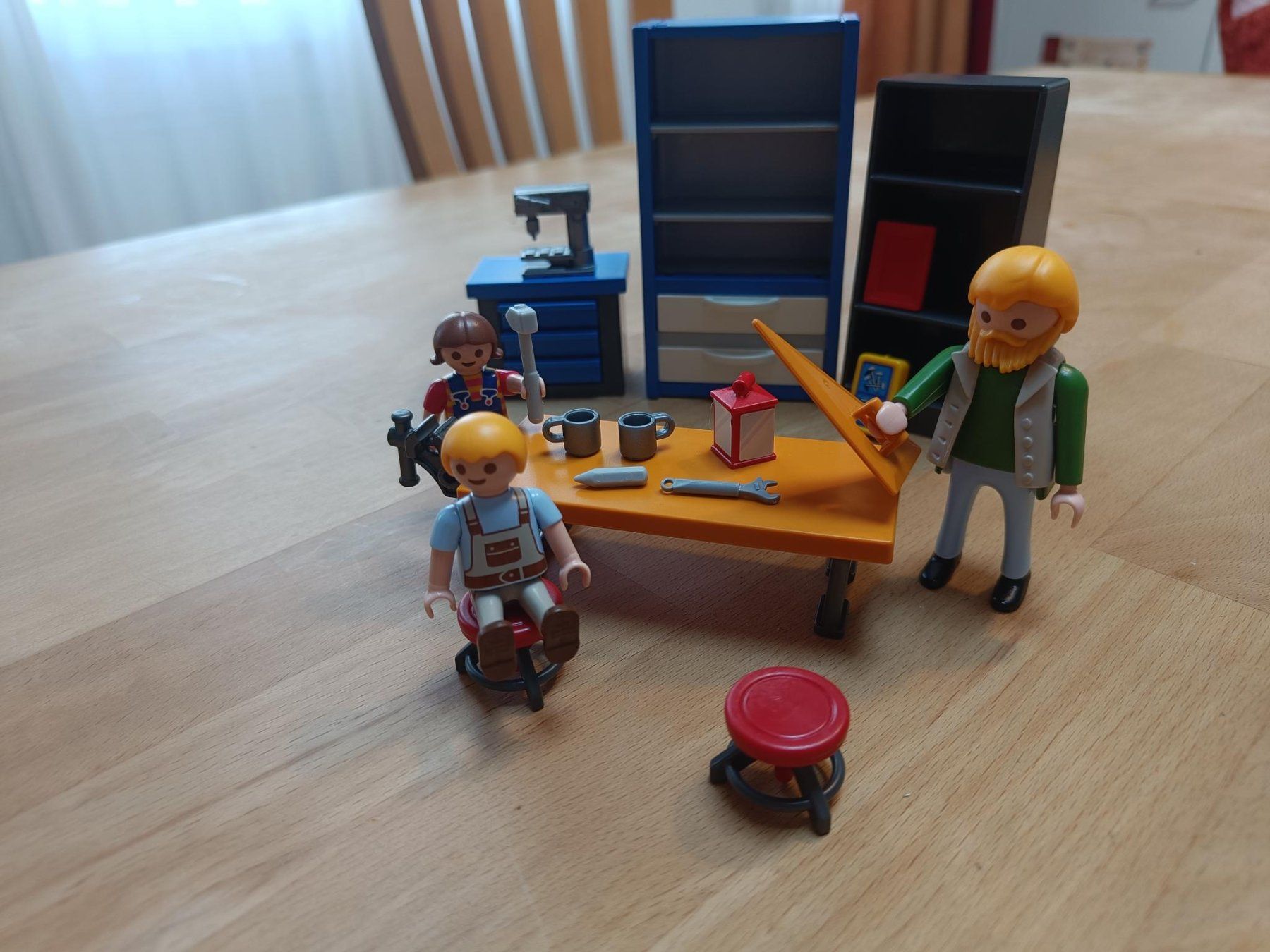 Playmobil Giocattoli: Playmobil Werkstatt-Set mit Figuren – Usato da Münsingen venduto da inc_nyh8 2
