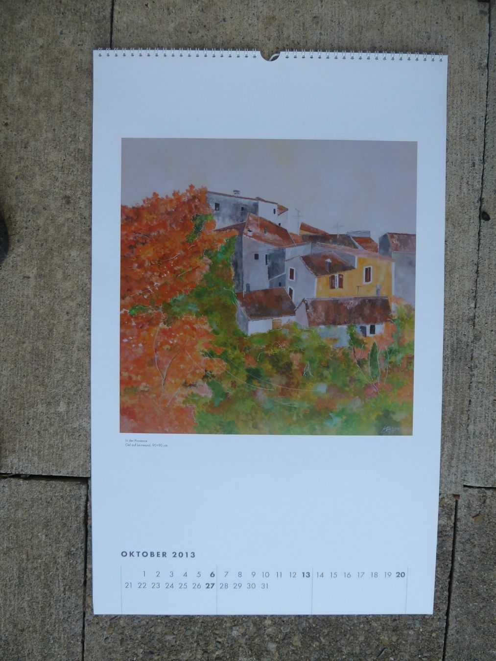 Kalender: Alban Welti - Kalender Impressionen – Neu (gemäss Beschreibung) aus Weinfelden von Frosch467 4