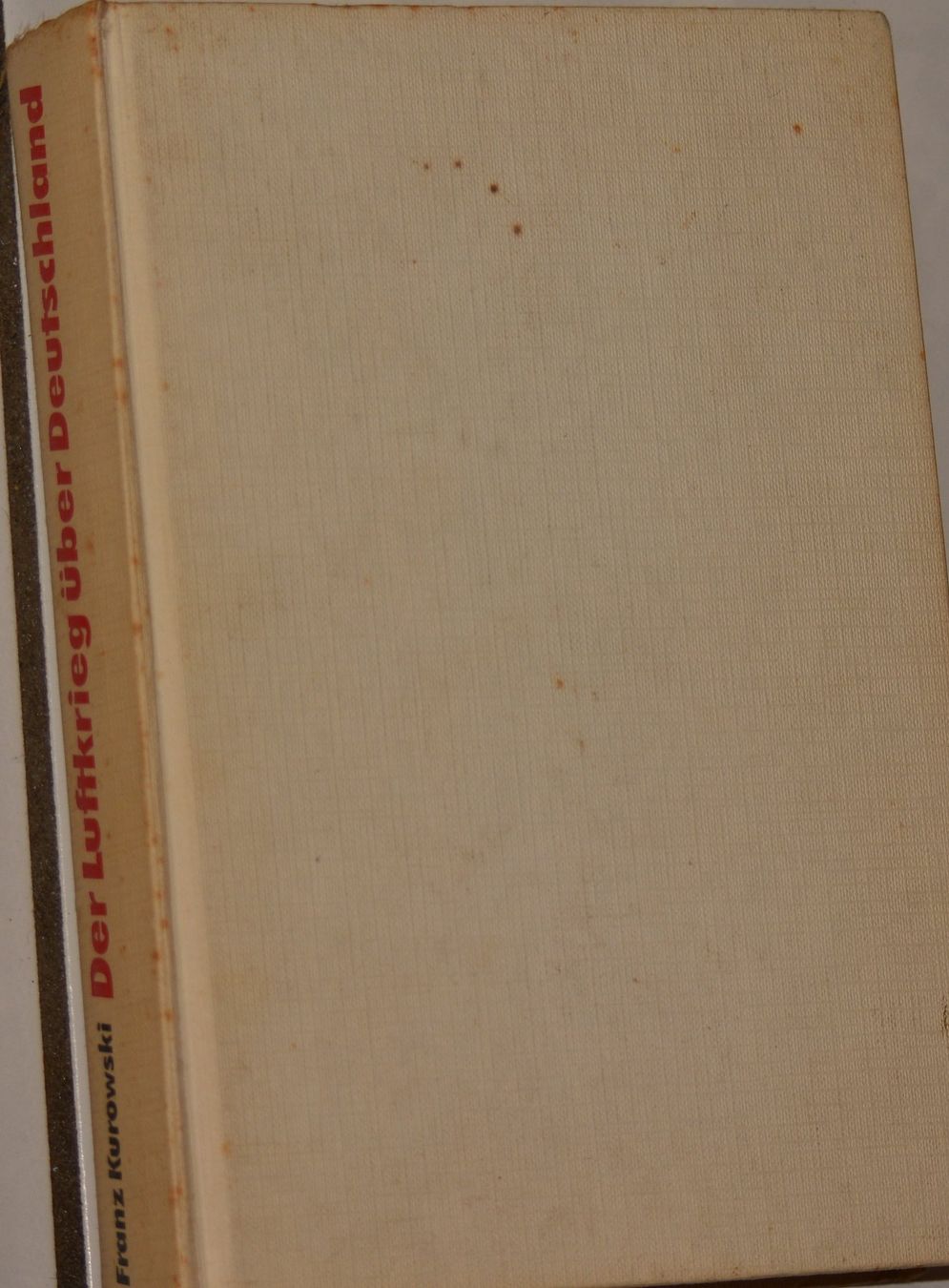 Libri: Luftkrieg über Deutschland – Usato da Basel venduto da Dogana
