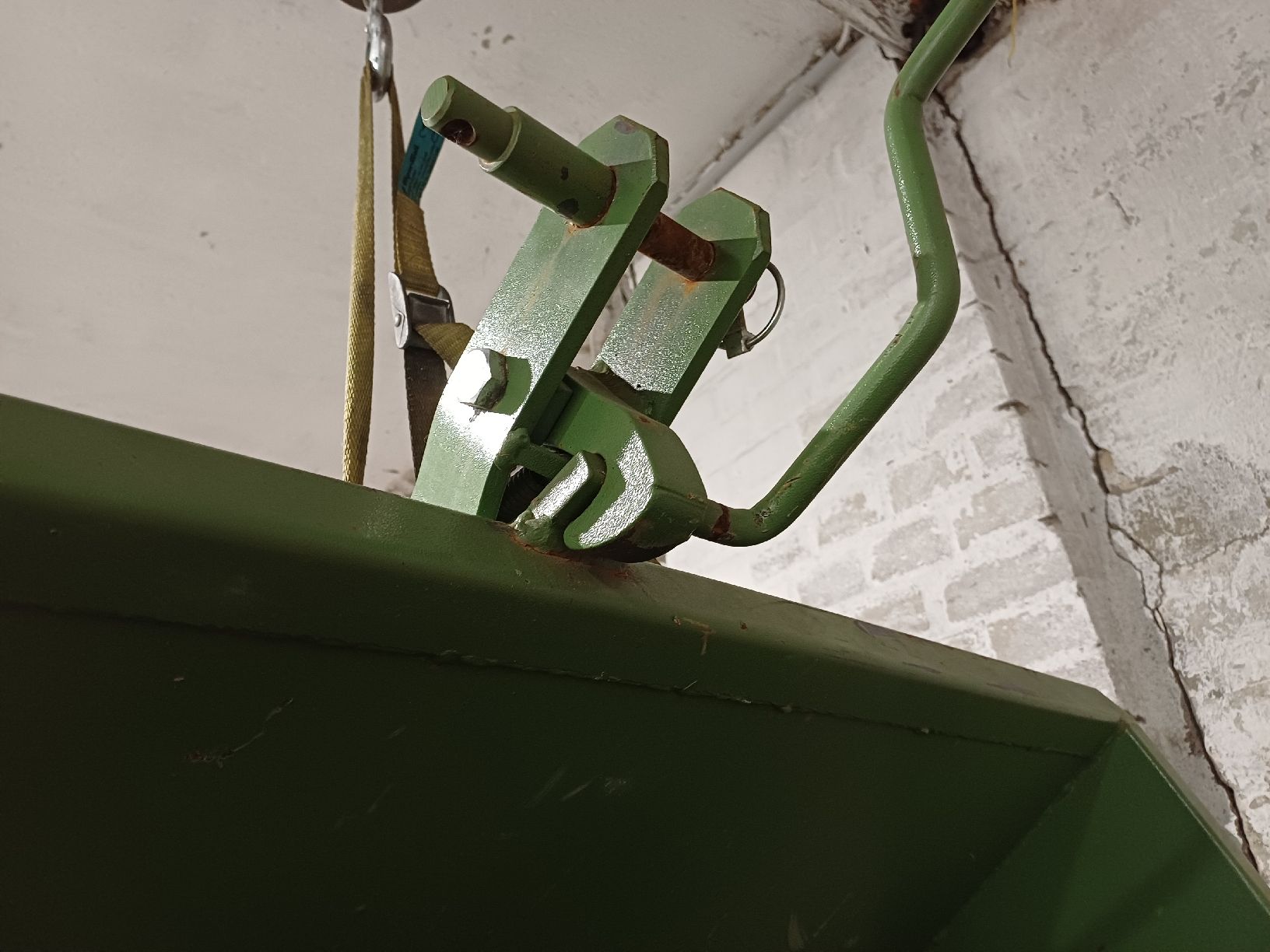 Accessoires tracteur, véhicule agricole: Heckschaufel Heckcontainer 120cm Kat 1 – D'occasion à Tobel par Schlufi501 3