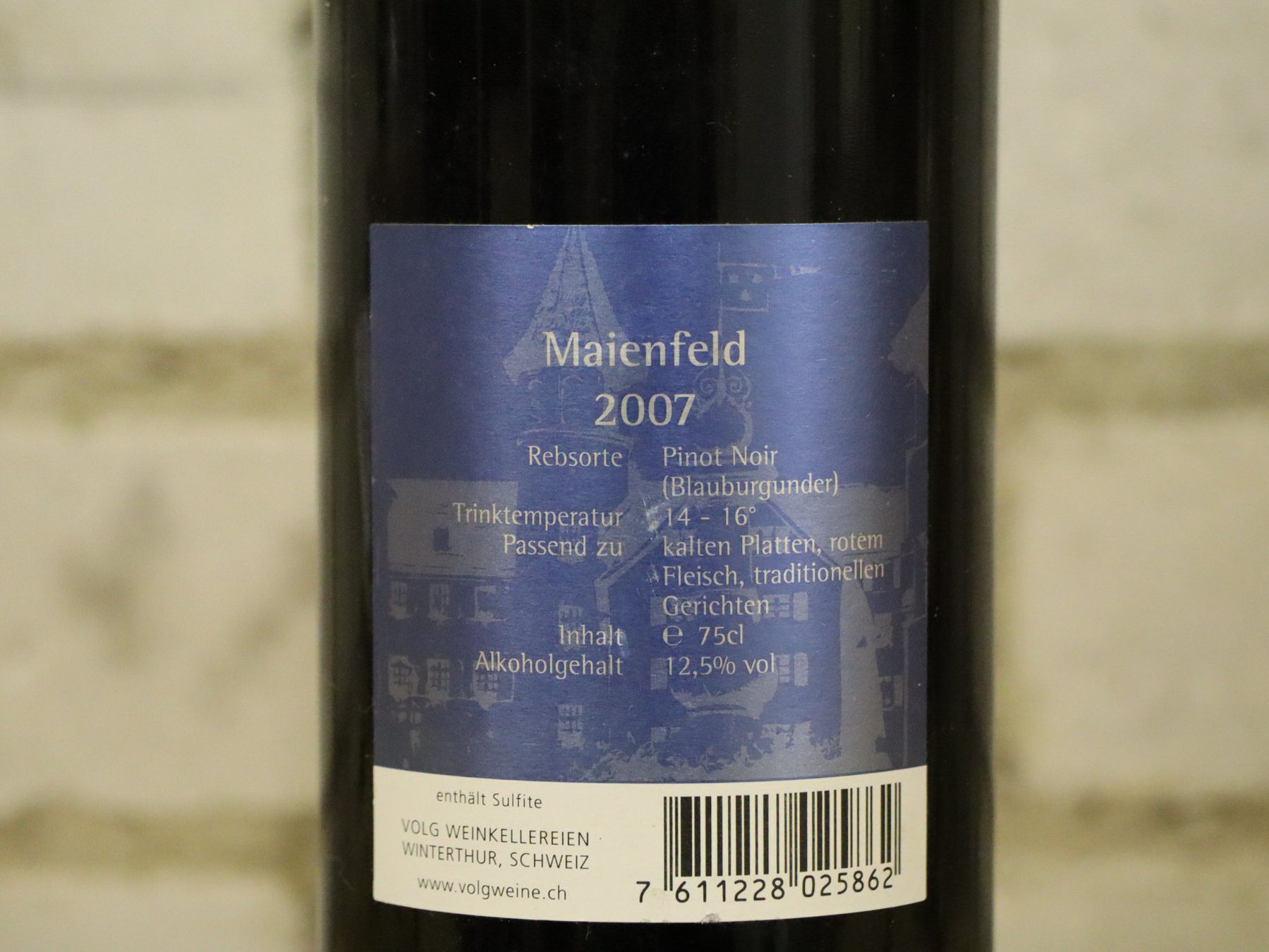 Vino: 2x 2007 Maienfeld Pinot Noir – Nuovo (secondo la descrizione) da Münchenstein venduto da wusmarino 1