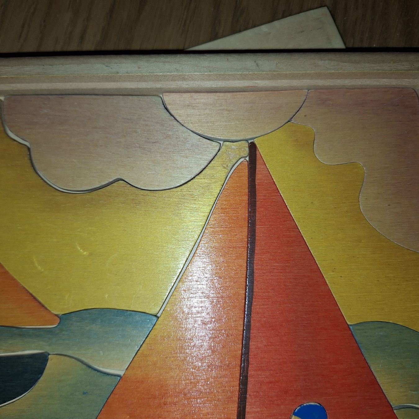 Puzzle: Vintage Holz Puzzle Segelboote – Usato da Opfikon venduto da Carslo5 1