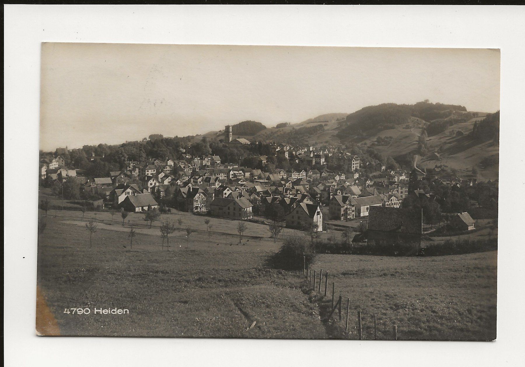 Cartoline postali: AK 1925  Heiden, Appenzellerland – Usato da Greifensee venduto da 315WDO
