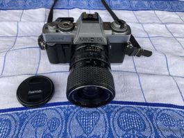 Minolta XG-1 mit Tokina RMC 35–70 mm f/4 Zoom