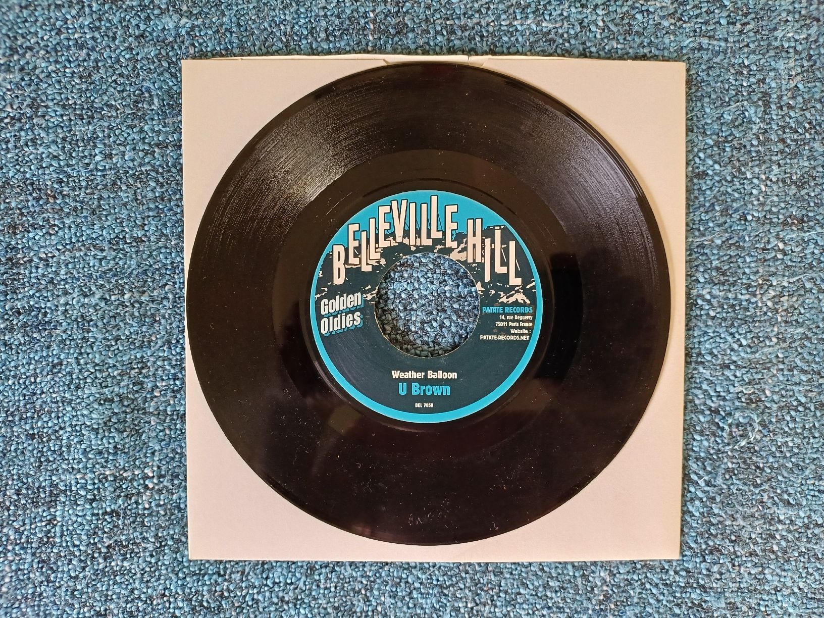 Dischi in vinile: U Brown "Weather Balloon" 45t – Usato da Begnins venduto da Drastic-Sound 2