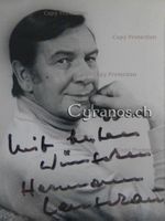 Hermann Lenschau (1911-1977) Schauspieler - Autogramm