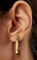Tiffany & Co. Ohrringe Lock, Gold 18kt, Medium, Orig. Box