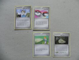 4 Pokémon Sammelkarte von Jahr 2006 Trainer Text Deutsch