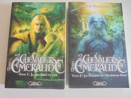 " les Chevaliers d' Émeraude " tomes 1 et 2 ,Anne Robillard