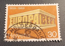 Vollstempel Holderbank briefmarke