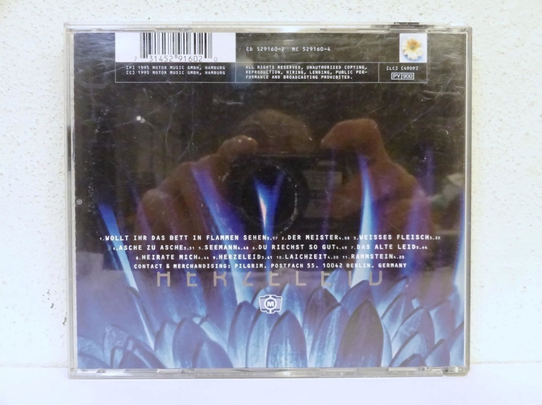 CDs: CD RAMMSTEIN / HERZELEID – Neuf (Voir description) à Kerzers par djstarsky73 1