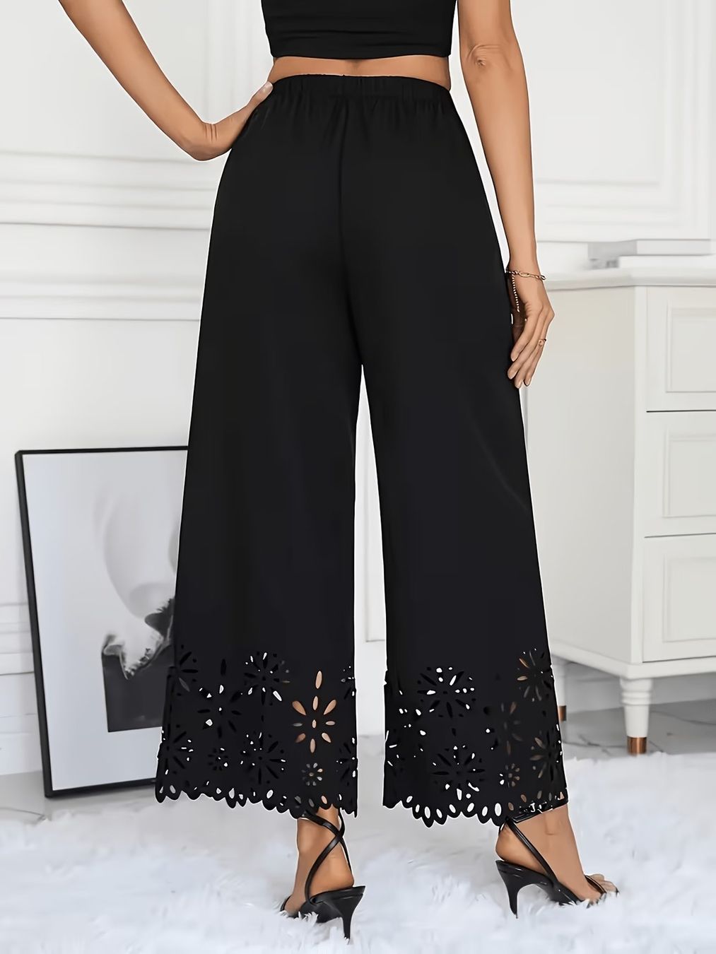 Pantaloni: pantalon T46-48 stretch – Nuovo (secondo la descrizione) da Tolochenaz venduto da nieeva 1