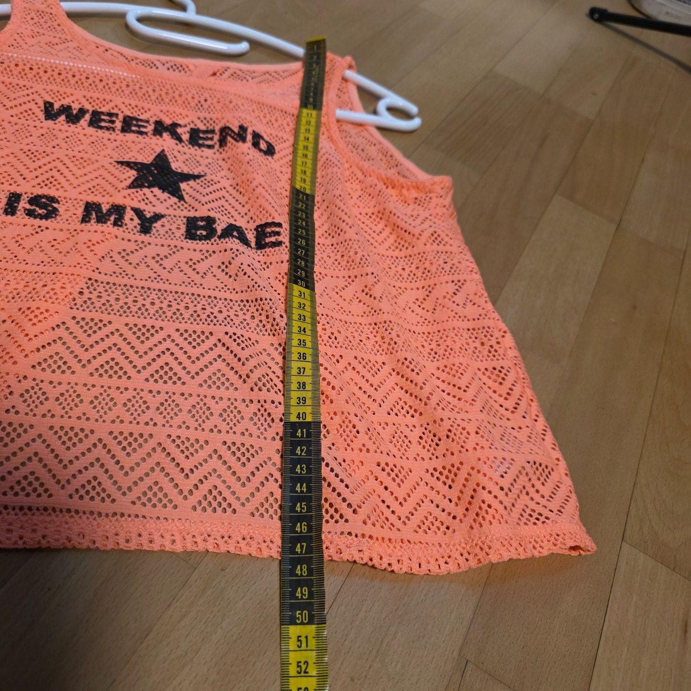 C&A Top: C&A Neon Top transparent offen S – Usato da Wald ZH venduto da CapLux 2