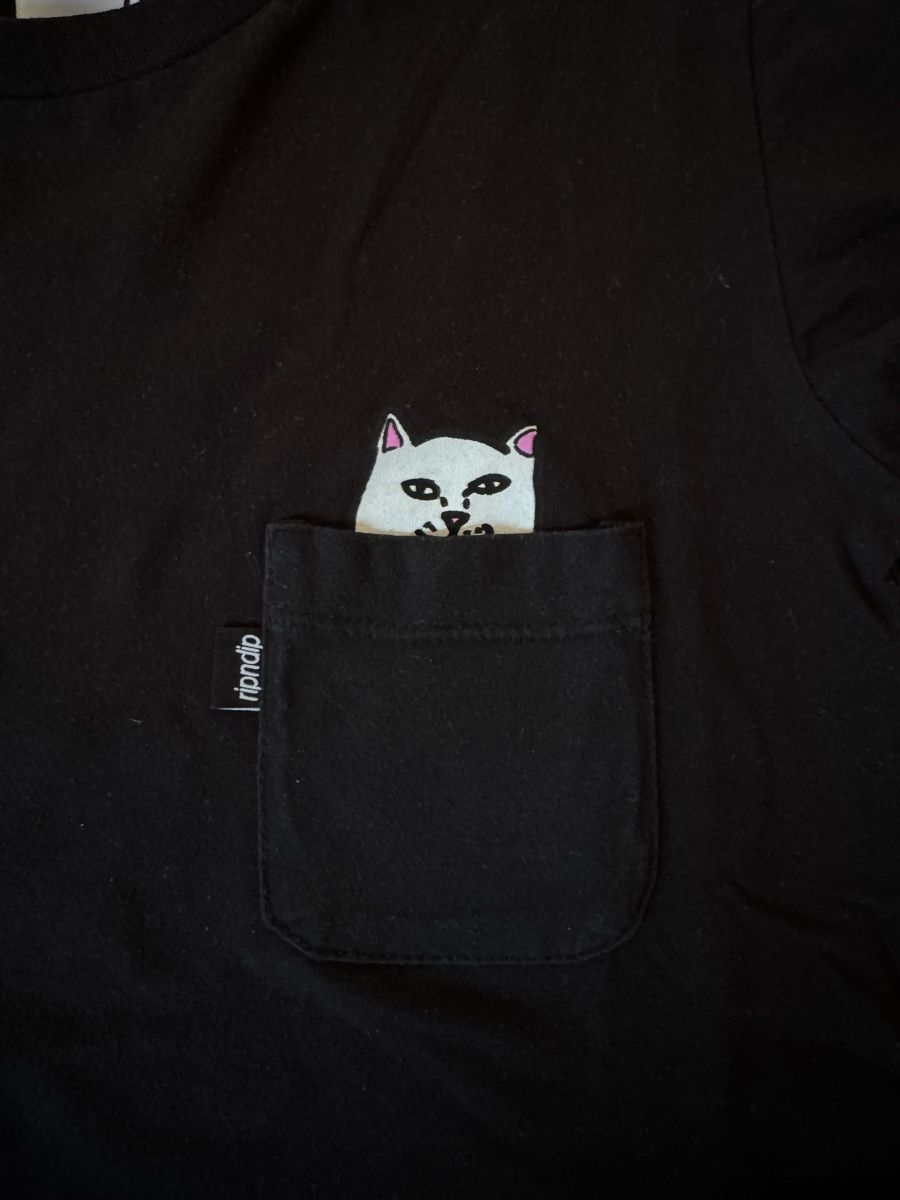Ripndip T-Shirts: Ripndip T-Shirt / Katze / Schwarz / Grösse S – Gebraucht aus Hünibach von s.leptir 1