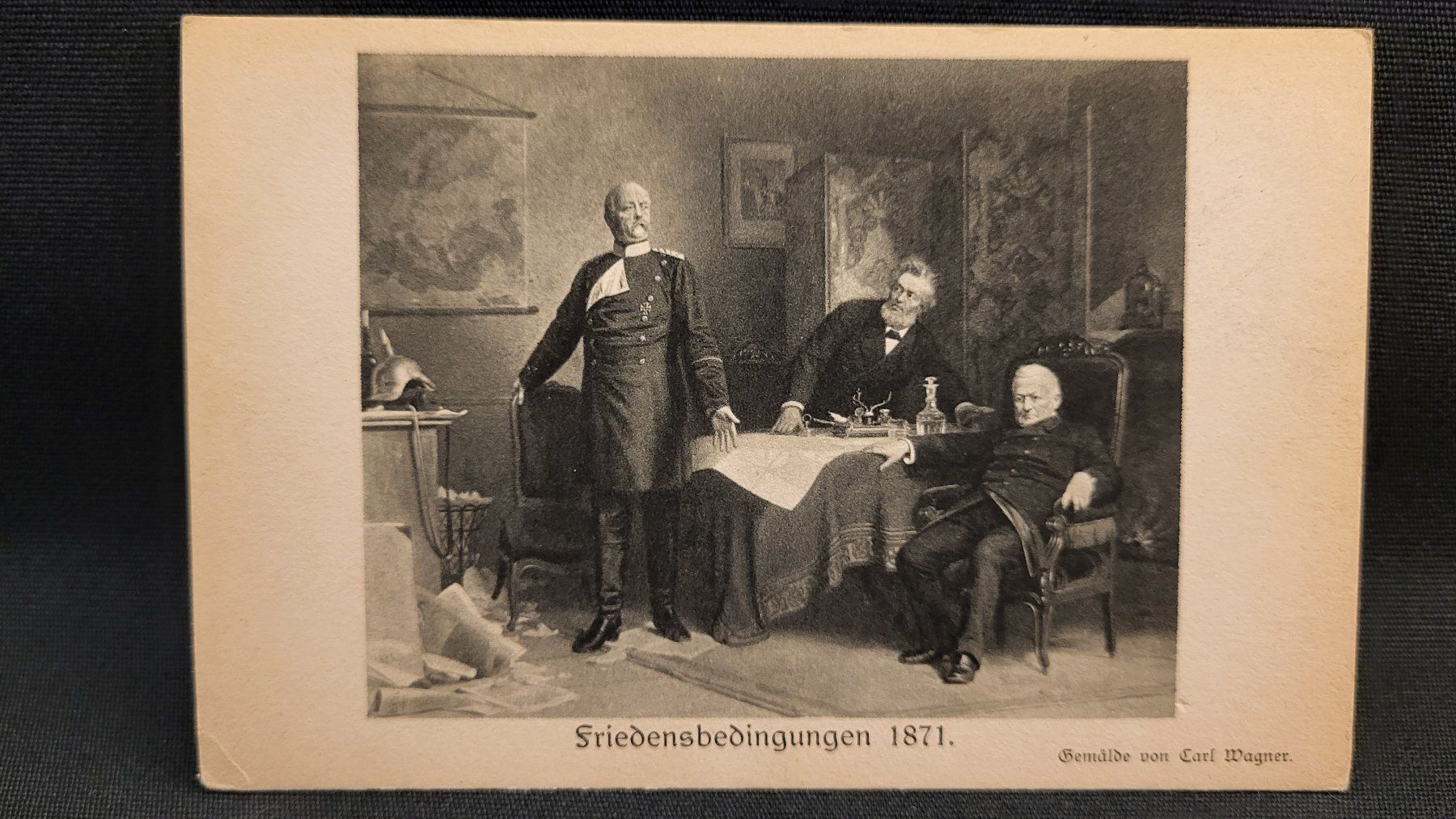 Ansichtskarten: AK Friedensbedingungen 1871 – Gebraucht aus Basel von spinne02