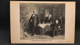 AK Friedensbedingungen 1871