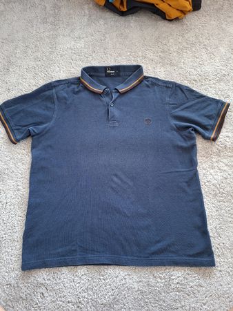Polo Fred Perry bleu homme taille Xl