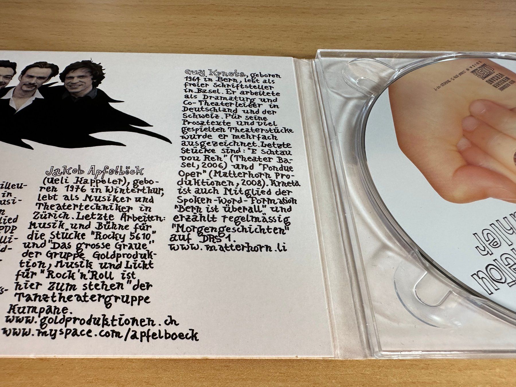 CD: Krneta, Greis & Apfelböck - Winnetou Bühler – Usato da Rikon im Tösstal venduto da Alpenmutz 2