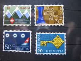 1968 Werbemarken I gest.