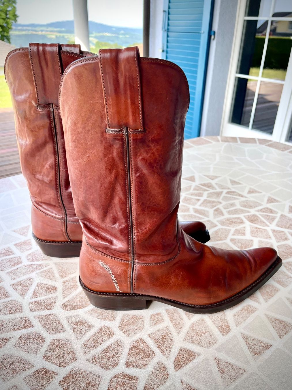 Chaussures hommes: Harley Davidson Stiefel Gr. 42 – D'occasion à Hitzkirch par Pe3