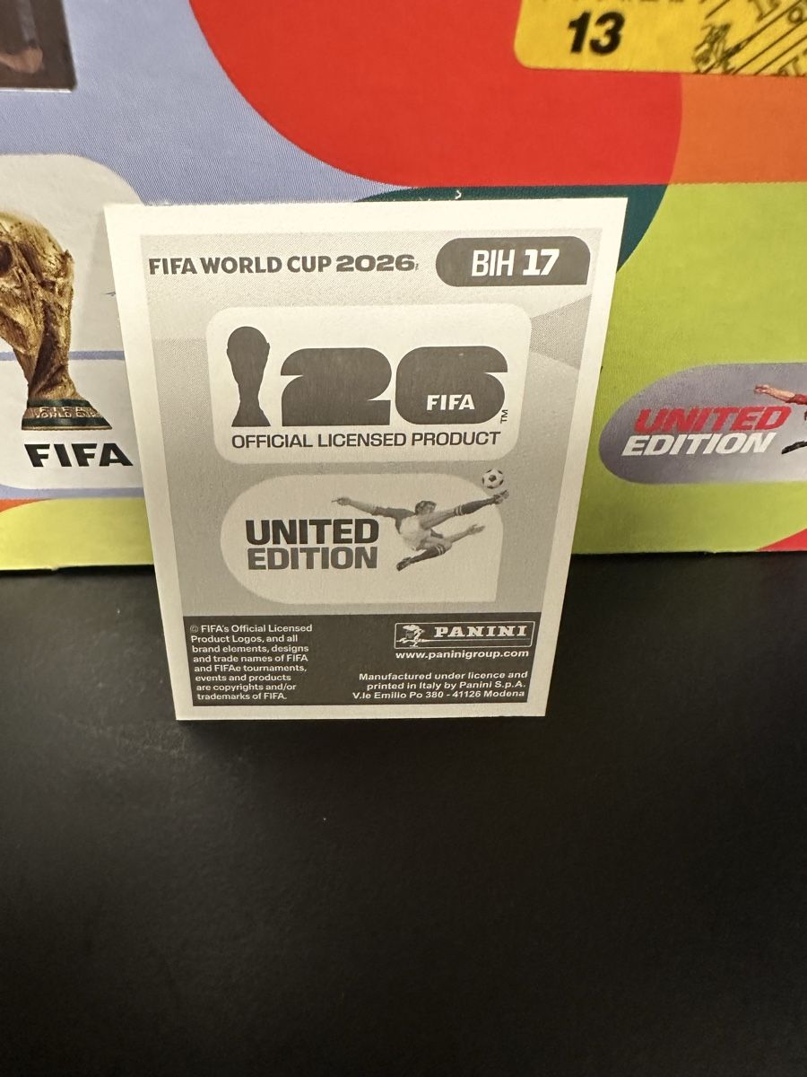 Panini Carte collezionabili: BIH 17 - Panini WM 2026  – Nuovo (secondo la descrizione) da Kreuzlingen venduto da Bes-GamingCollection 1
