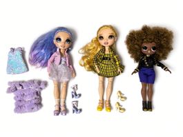 Rainbow High 3 Modepuppen Violet Sheryl + Zubehör