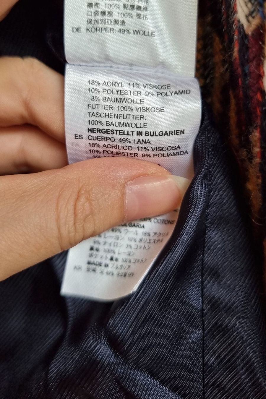 Sandro Jacken: Sandro Paris Blazer / kurze Jacke Houndstooth Tweed Gr. 36 – Neu (gemäss Beschreibung) aus Münchenstein von kittybox 7